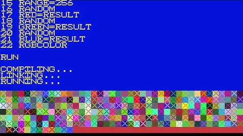 Ozapell Basic Input Random and RGBColor Example