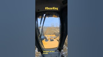 slot Dozing a massive cut: On site with Adam Hall #dozerking #constructionlife