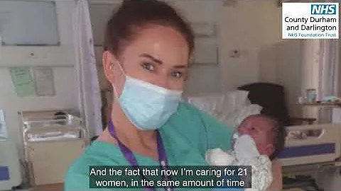 Infinity midwife Sarah explains her role and why she loves her job