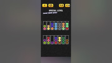 Ball Sort Puzzle Special Level after Level 1630 / Lock Ball and Key Ball and Question Mark Ball