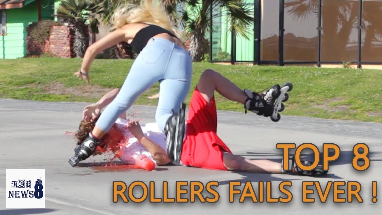 Top 8 Rollers Fails 2017 !
