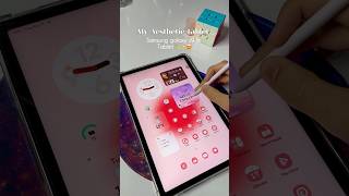 My Aesthetic tab | Samsung galaxy s9 fe tab 💖 #aesthetic #galaxy #tablet