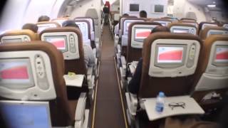 The World's Best Economy Class? On Garuda Indonesia GA 717 to Jakarta.