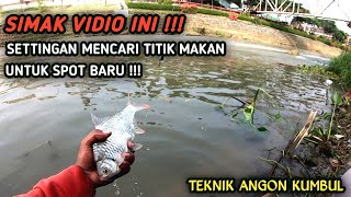 CARA MENEMUKAN TITIK MAKAN IKAN TAWES SIRIP MERAH DI SPOT YANG BARU KITA DATANGI ‼️