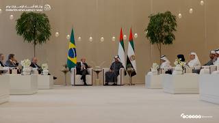 رئيس الدولة والرئيس البرازيلي يبحثان تعزيز التعاون في إطار الشراكة الإستراتيجية بين البلدين