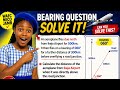 “Aeroplane Flies 500km North, Then Turns 060° ✈️ | BEARING Question Explained!”