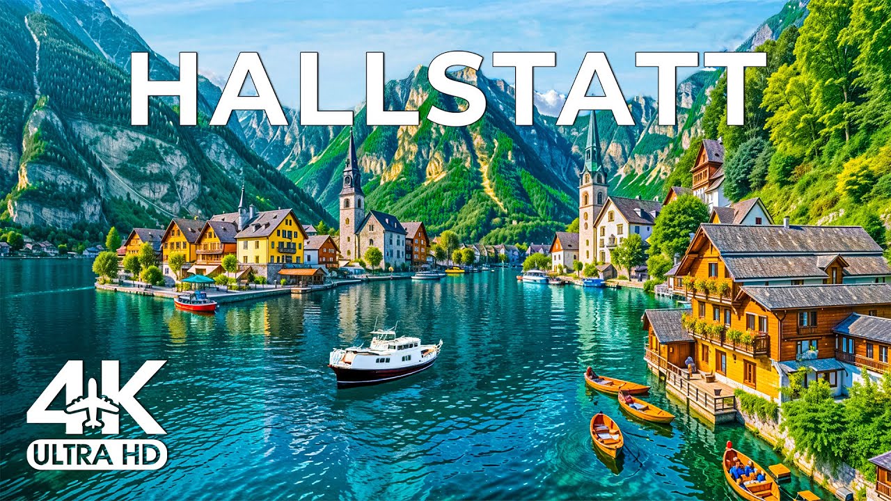 Hallstatt, Austria 4K | Discover Lakeside Serenity, Alpine Charm & Fairytale Beauty in Austria’s Hid