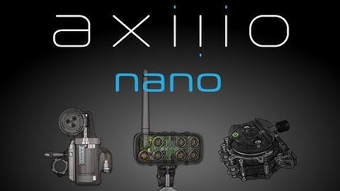 axiiio nano – Flexible, Reconfigurable Camera Motion Control