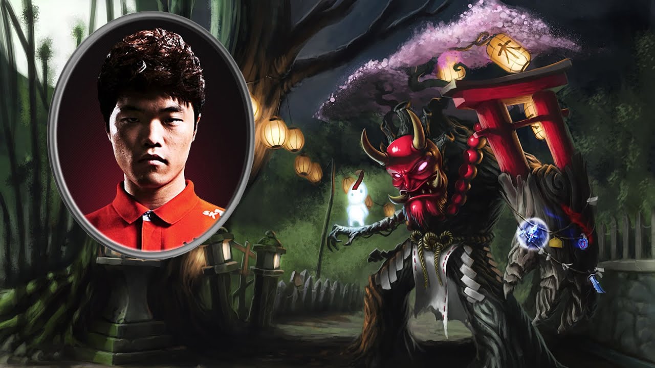 SKT T1 Impact with the Maokai plays