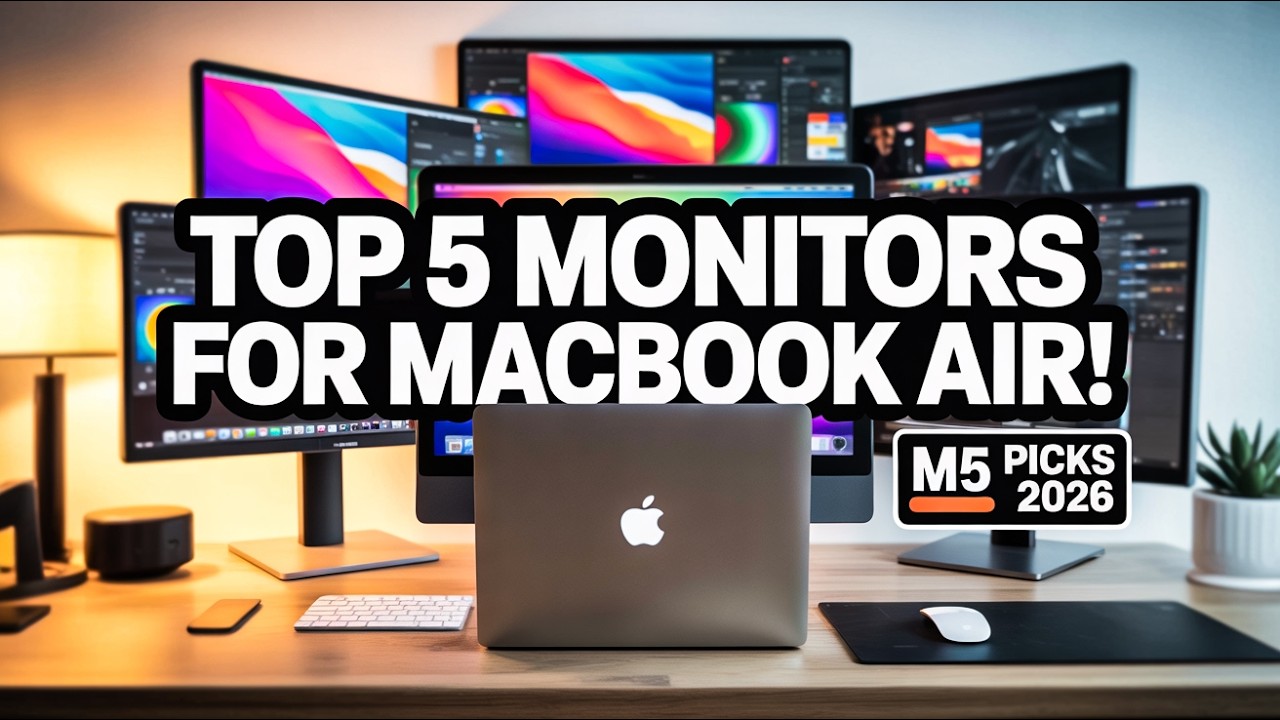 Top 5 Best Macbook Air M5 Monitors! - YouTube