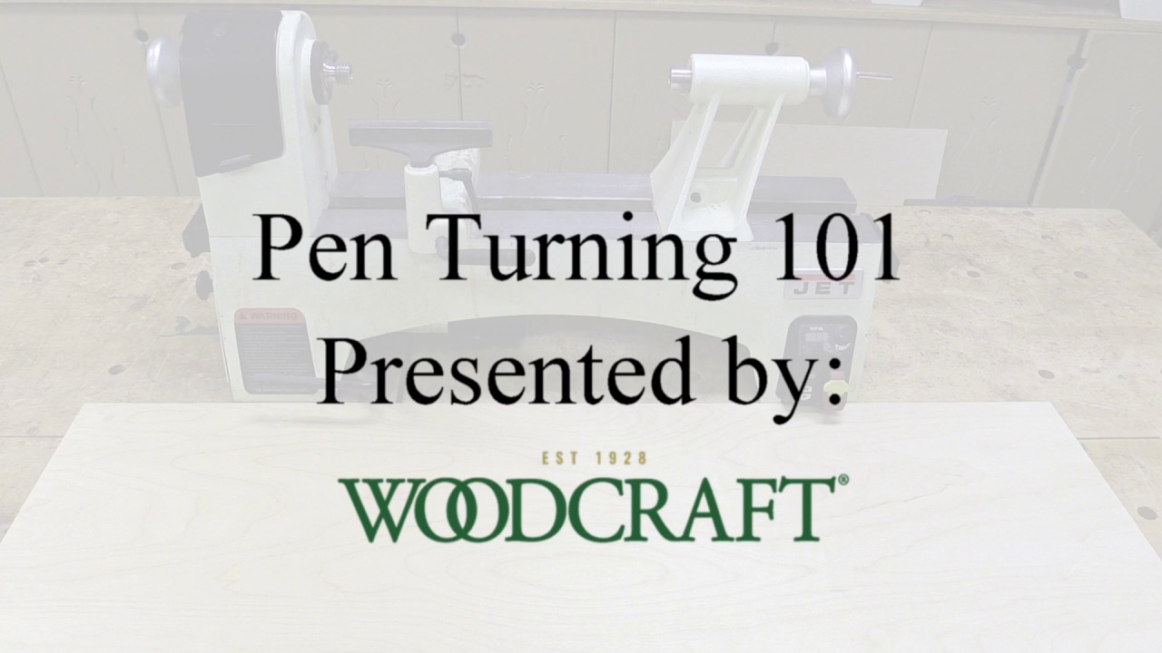 Getting Started Turning Wooden Pen Blanks - Cormark International