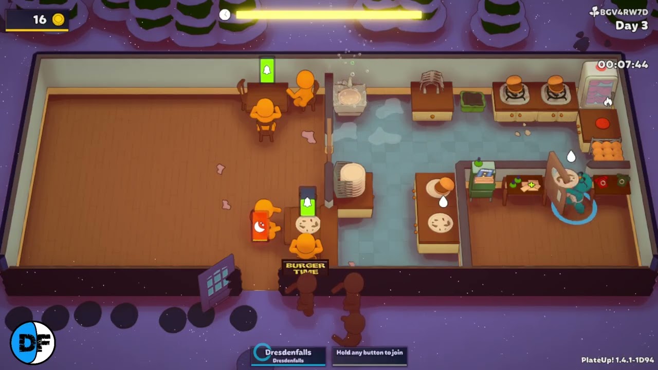 Plateup! (2022) – Chill Thursdays Runs – Part 4 - How About Burgers?