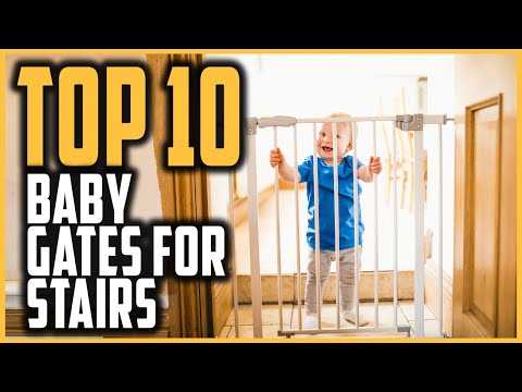 Best Baby Gates For Stairs | Top 10 Baby Safety Gates of