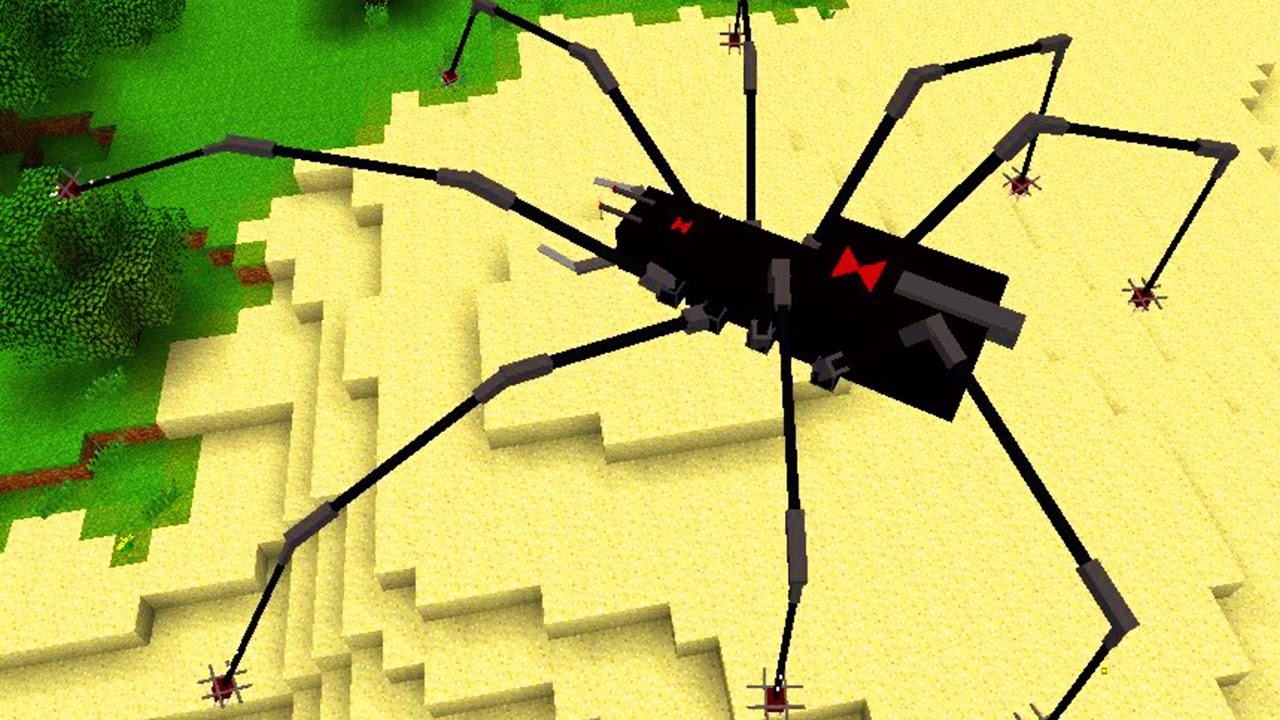 моды для майнкрафт 1.7.10 на робо пауков #6
