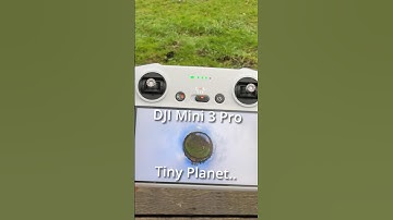 🔥DJI Mini 3 Pro: How to do Tiny Planet on Lake!🐠#drone