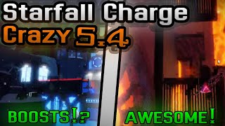 THIS MAP IS AWESOME AND HAVES BOOSTS!?!?!? [FINALLY] Starfall Charge [Mid Crazy 5.4] FE2CM Roblox!