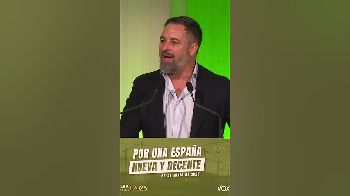Abascal: "El bipartidismo nos ha conducido a la ruina"