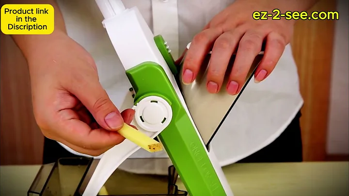 ONCE FOR ALL Safe Mandoline Slicer - Kitchen Must-Have | short video