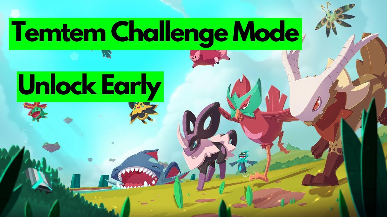 TemTem | Challenge Mode | Cheat Code to UNLOCK EARLY - YouTube