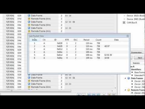 Analyze and Capture CAN Traffic Using the Komodo Interface and Data Center Software
