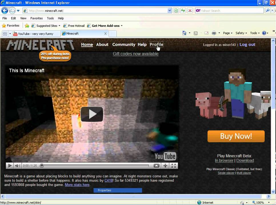how to redeem minecraft gift codes - YouTube
