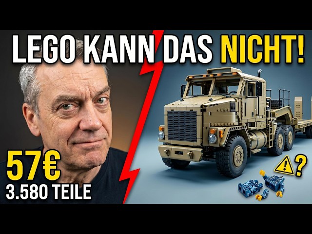 Oshkosh M1070 für 57€?! LEGO kann das NICHT bauen — und das Gericht weiß warum!