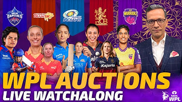 TATA WPL 2026 Auctions Live Watchalong & RCB Squad for 2026 WPL Analysis! | Live with Jani🔴