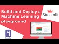End to end tutorial to Build and Deploy a Streamlit Application on Heroku