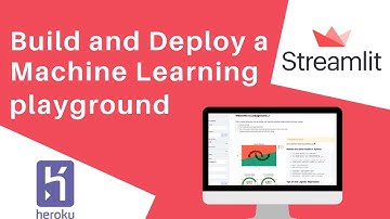End to end tutorial to Build and Deploy a Streamlit Application on Heroku