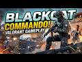 Commando Mode Activated 💀 Tactical Valorant Gameplay