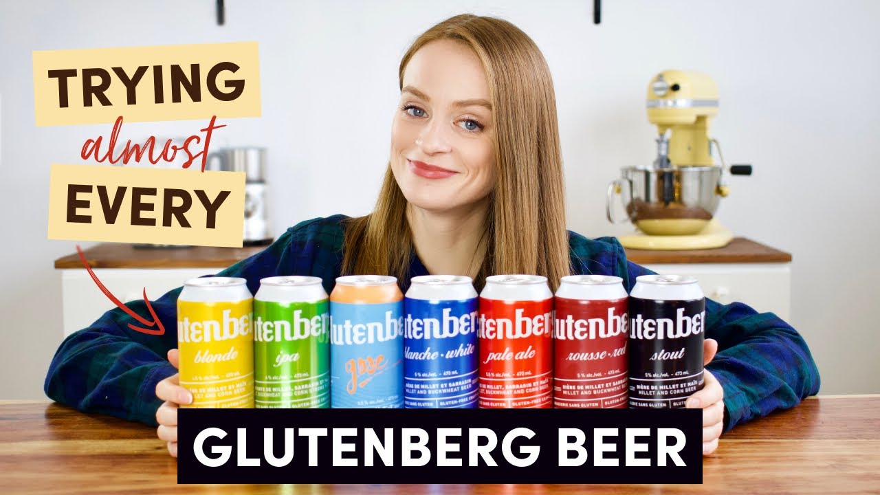 Trying (almost) every kind of Glutenberg beer Glutenfree Beer Review
