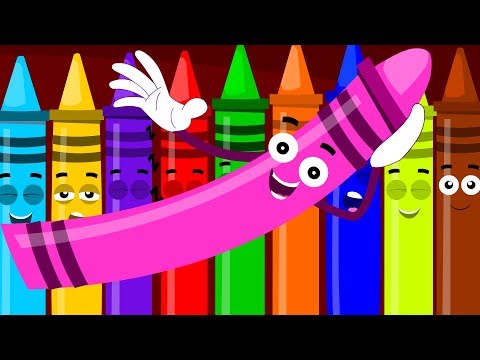 crayons ten in the bed | nursery rhymes | crayons song | kids song | childrens rhymes