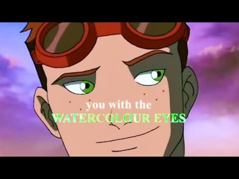 Kidflash Robin Young Justice Edit Water Colour Eyes