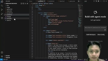 Project UTS : Website personal menggunakan HTML & CSS