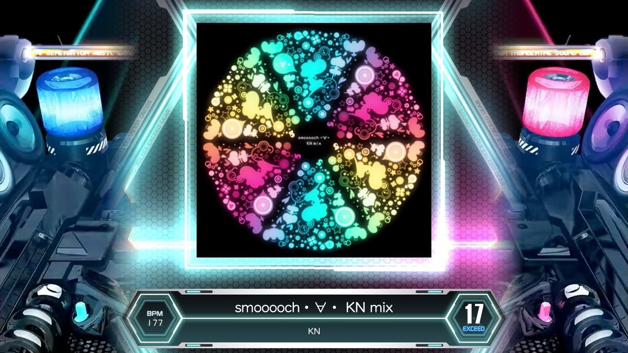 SDVX] smooooch・∀・ KN mix [XCD 17] (譜面確認) - YouTube