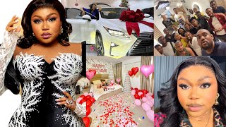 Actress Ruth Kadiri Biggest Surprise On Her 36th Birthday By Her Husband, Chidi Dike & Eddie Watson