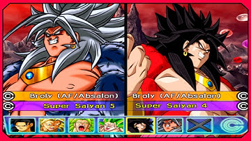 Broly AF all forms 🆚 Team Goku | Dragon ball budokai tenkaichi 3
