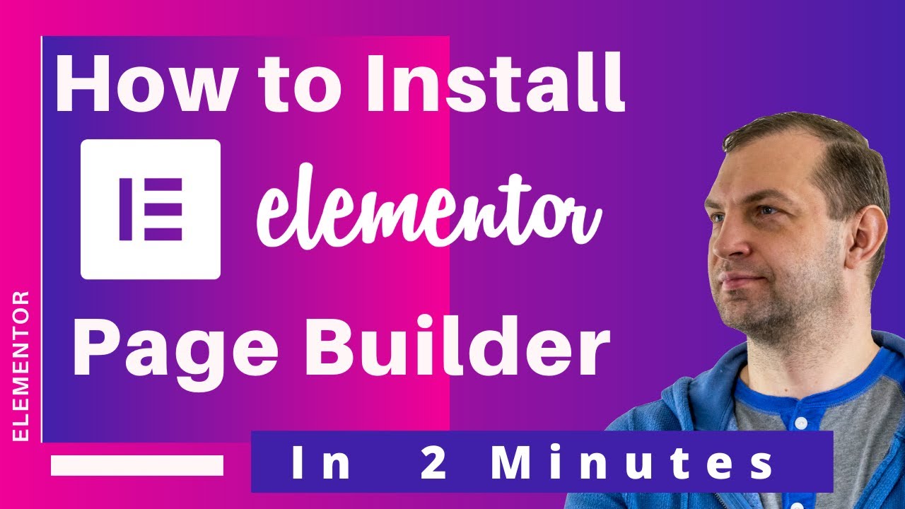 How to Install Elementor Page Builder - YouTube