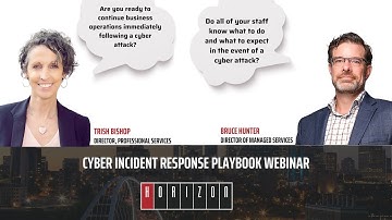 Cyber Incident Response Playbook Webinar