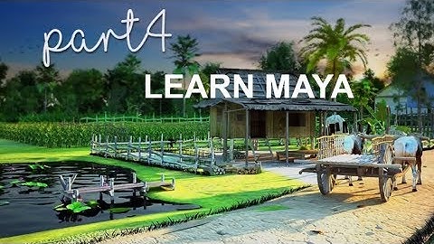 Khmer Learn 3D Animation |  Learn Autodesk Maya 3D Part4