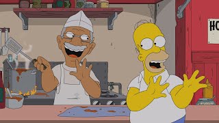 Homero se reencuentra con un viejo amigo. ¡HOT DOGS! Parte 1
