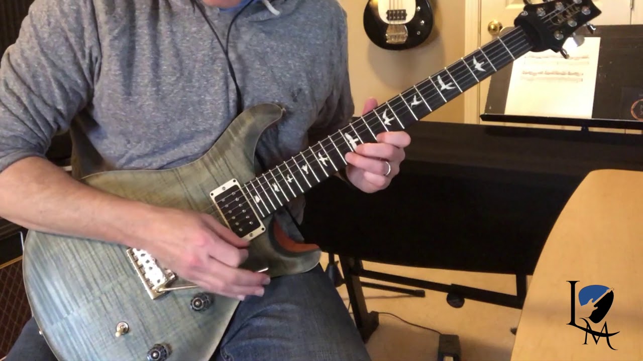 PRS CE 24 w/MannMade Bridge MOD | Improv Solo | Cloud 10 | By Tony Larremore