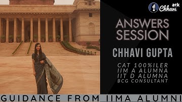 Answer Session #55 - Tips from 100%iler, IIMA Alum