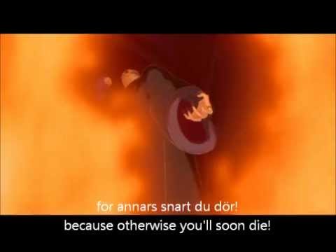 The Hunchback of Notre Dame - Hellfire (Swedish) Subs \u0026 Trans NEW