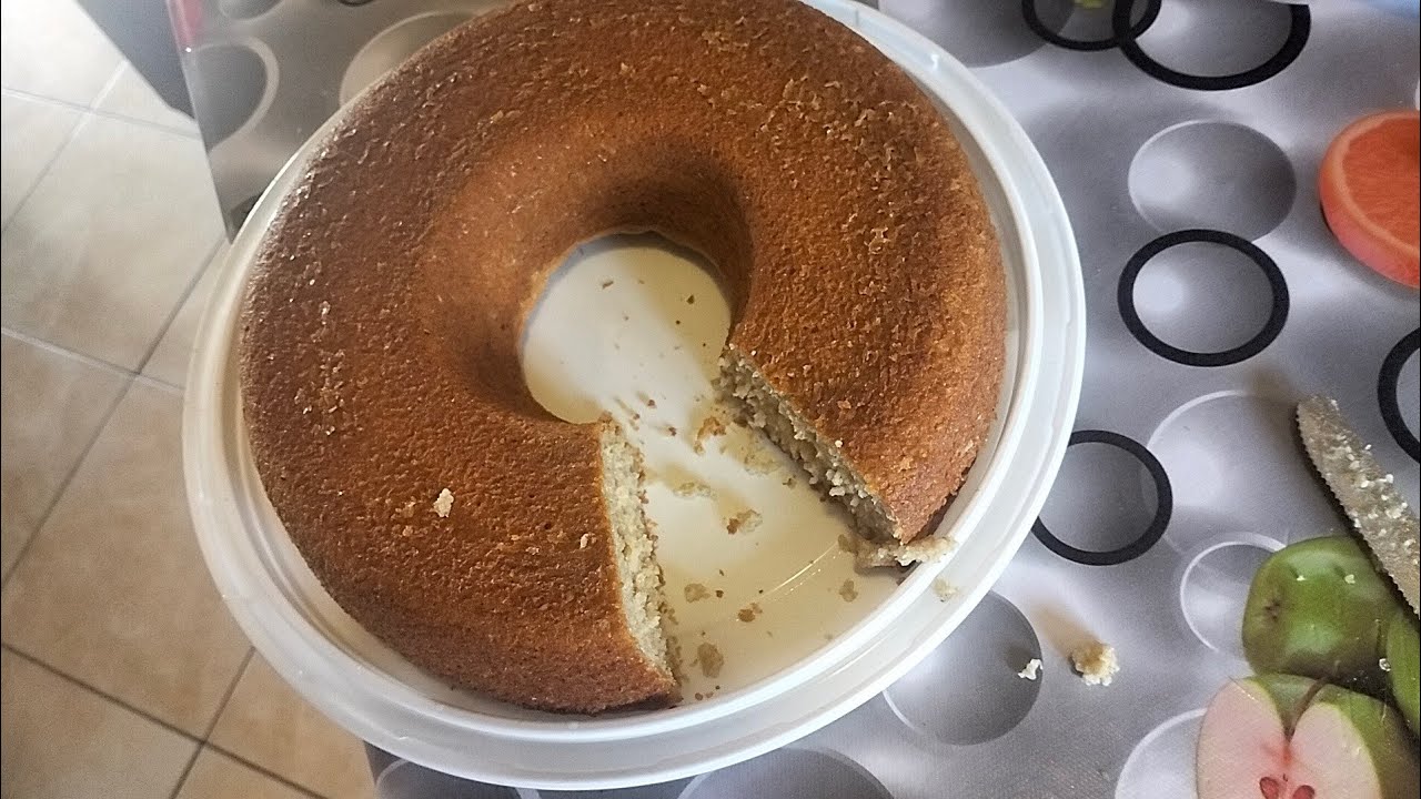 Ciambellone 🍩 di fiocchi d' avena integrale interi