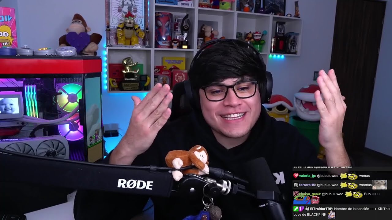 ALDO GEO JUEGA FORTNITE, OH DEMON FIX MY TV Y MARVEL RIVALS CON GAMSTER