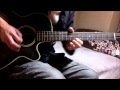 Naruto Shippuuden ED 21 - Cascade guitar cover (overdub)