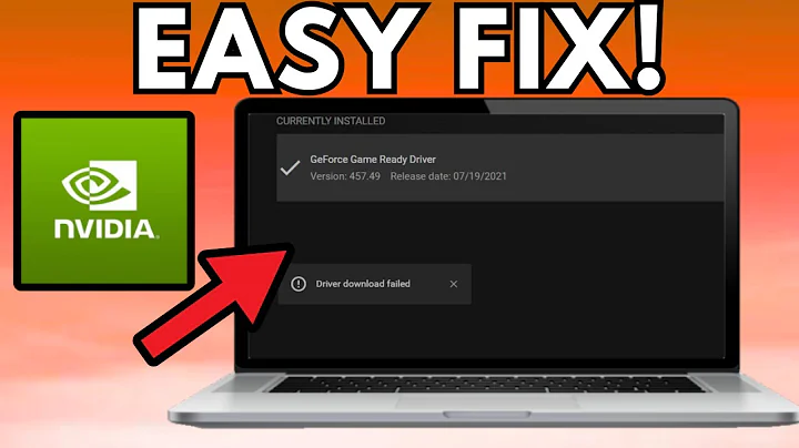 How To Fix NVIDIA GeForce Experience Driver Download Failed Error