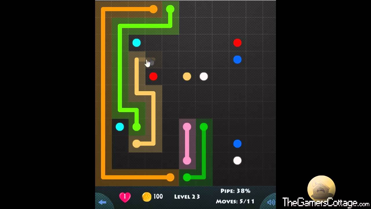 Flow Game Level - 683 [11x11] Mania Connect the Dots - YouTube