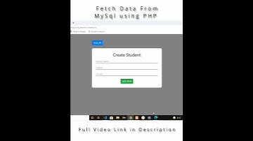 Crud Operation in PHP with Mysql 2022 | CodeWithNizami | #shorts #shortsfeed #php